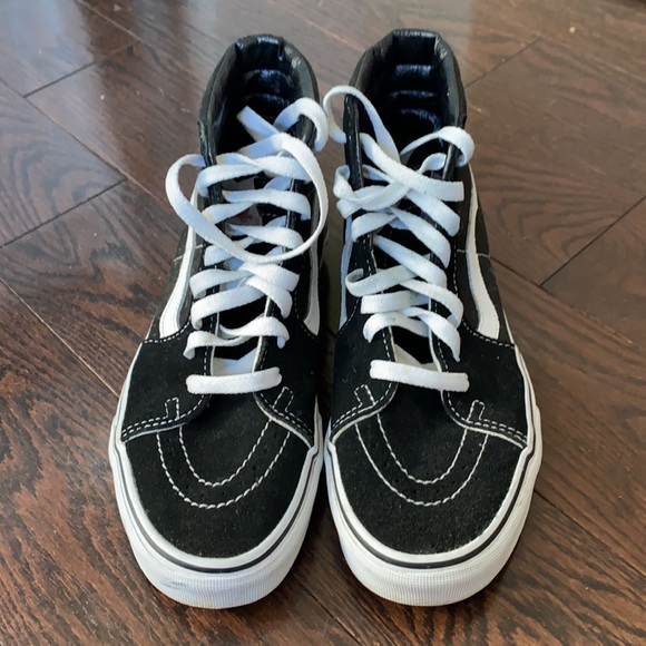Vans Sk8-Hi Black/White - Picture 3 of 6